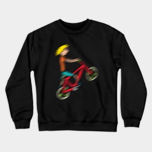 BMX Biking Crewneck Sweatshirt